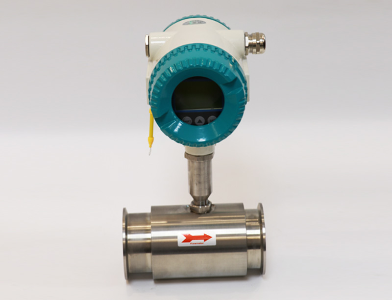 卫生型卡箍连接涡轮流量计